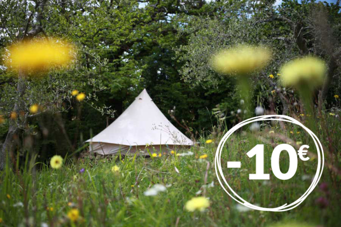 Sconto Tenda montata in Maremma Toscana a Tatti